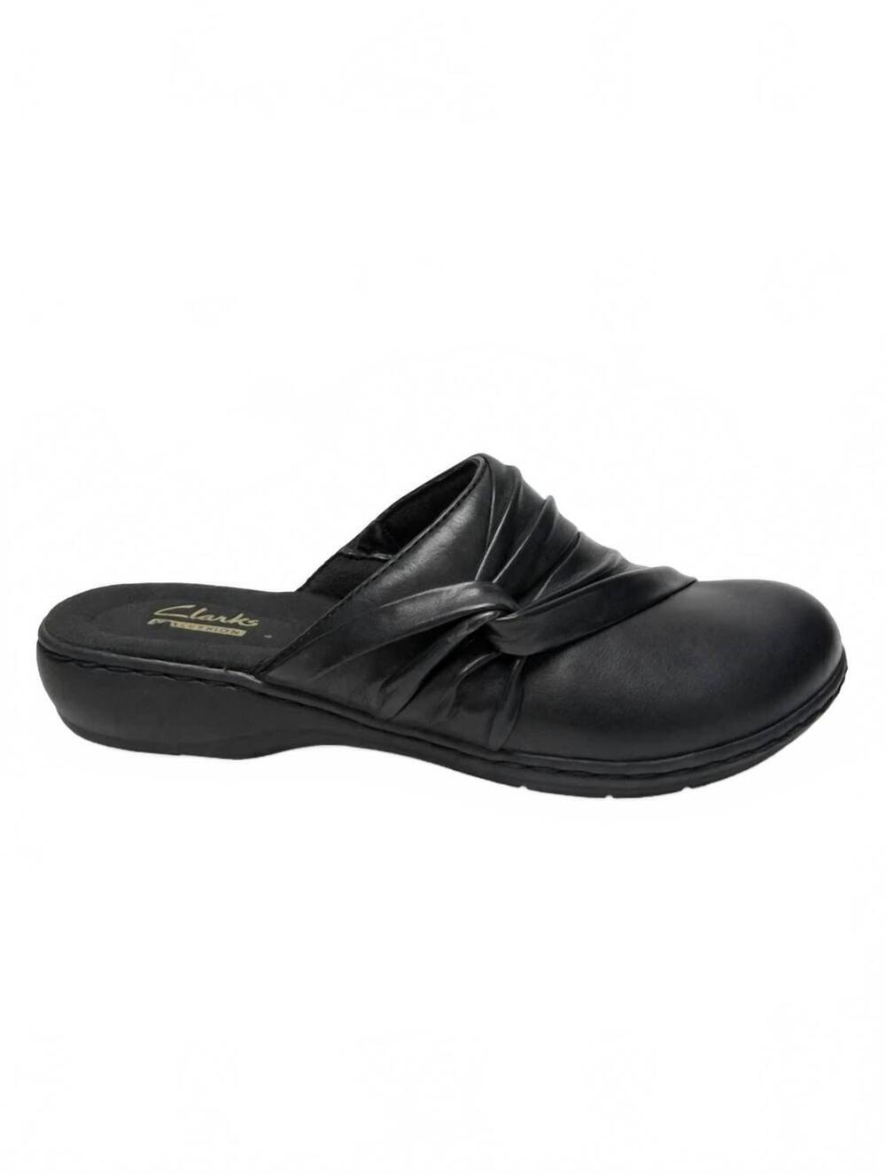 NEW CLARKS women's leisa deina clogs in black